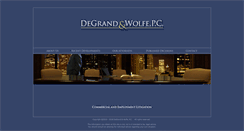 Desktop Screenshot of degrandwolfe.com